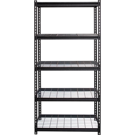 LORELL Wire Deck Shelving 72" Height x 36" Width x 18" Depth Recycled 99929